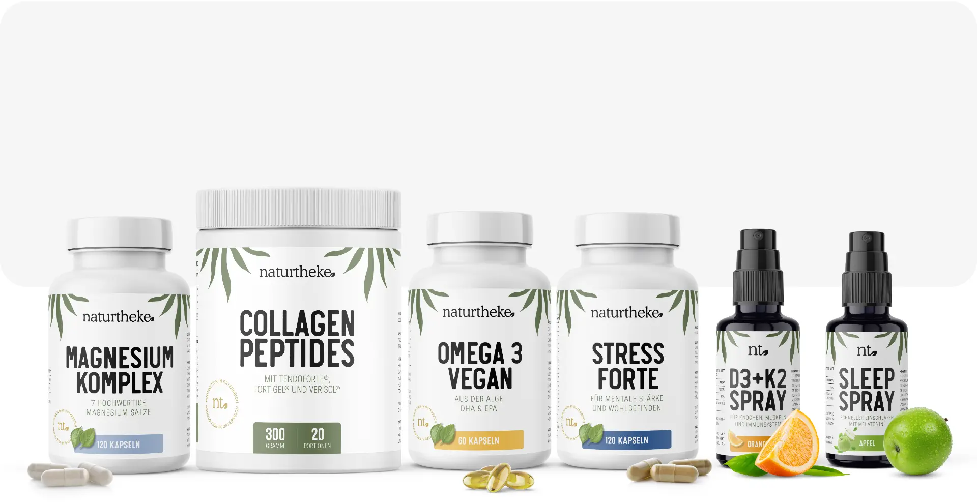 Selected naturtheke.at supplement range
